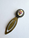 Vintage Style Embroidered Bookmark