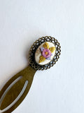 Vintage Style Embroidered Bookmark
