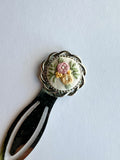 Vintage Style Embroidered Bookmark