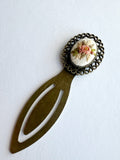 Vintage Style Embroidered Bookmark