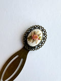 Vintage Style Embroidered Bookmark
