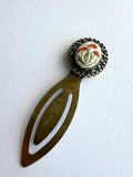 Vintage Style Embroidered Bookmark