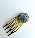 Hand Embroidered Hair Comb