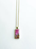 Mini Hand Embroidered Pendant