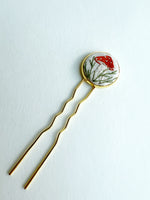 Dainty Hand Embroidered Hair Pin