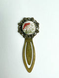 Vintage Style Embroidered Bookmark