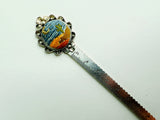 Vintage Style Embroidered Bookmark