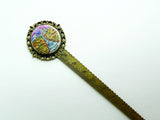 Vintage Style Embroidered Bookmark