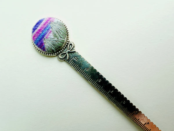 Vintage Style Embroidered Bookmark