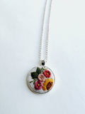 Hand Embroidered Pendant