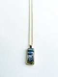 Mini Hand Embroidered Pendant
