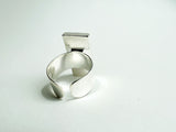 Adjustable Embroidered Ring (One Size Fits Most)