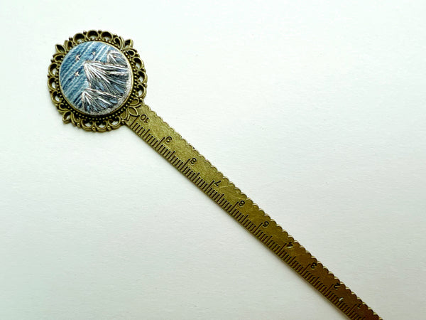 Vintage Style Embroidered Bookmark