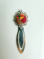 Vintage Style Embroidered Bookmark