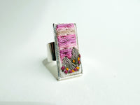 Adjustable Embroidered Ring (One Size Fits Most)