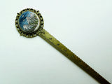 Vintage Style Embroidered Bookmark