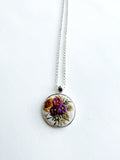 Hand Embroidered Pendant