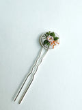 Dainty Hand Embroidered Hair Pin