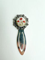 Vintage Style Embroidered Bookmark