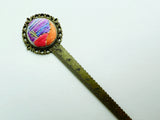 Vintage Style Embroidered Bookmark
