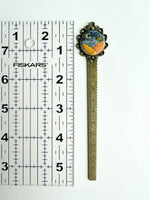 Vintage Style Embroidered Bookmark