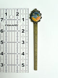 Vintage Style Embroidered Bookmark