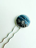 Dainty Hand Embroidered Hair Pin