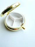 Tiny Hand Embroidered Pillbox