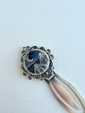 Vintage Style Embroidered Bookmark