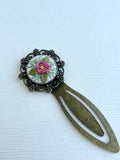 Vintage Style Embroidered Bookmark