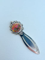 Vintage Style Embroidered Bookmark