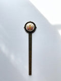 Vintage Style Embroidered Bookmark