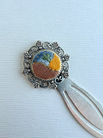 Vintage Style Embroidered Bookmark