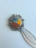 Vintage Style Embroidered Bookmark