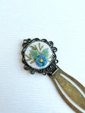 Vintage Style Embroidered Bookmark