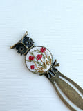 Vintage Style Embroidered Bookmark