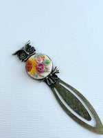Vintage Style Embroidered Bookmark