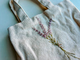 Hand Embroidered Mini Tote
