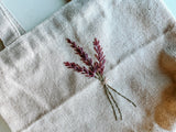 Hand Embroidered Mini Tote