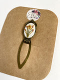 Vintage Style Embroidered Bookmark