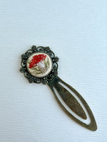 Vintage Style Embroidered Bookmark