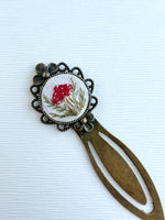Vintage Style Embroidered Bookmark