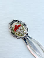 Vintage Style Embroidered Bookmark