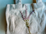 Hand Embroidered Mini Tote
