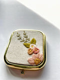 Hand Embroidered Pocket Mirror