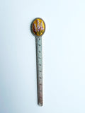 Vintage Style Embroidered Bookmark