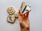 Hand Embroidered Pocket Mirror