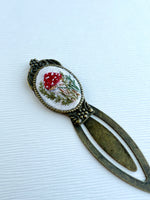 Vintage Style Embroidered Bookmark