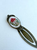 Vintage Style Embroidered Bookmark