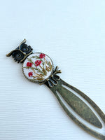 Vintage Style Embroidered Bookmark